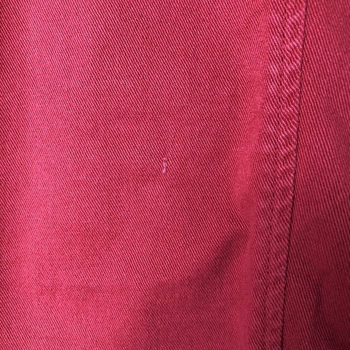 Ralph Lauren LRL LAUREN JEANS COMPANY Fireman Jacket Women's S size cotton red type Vintage Second Hand