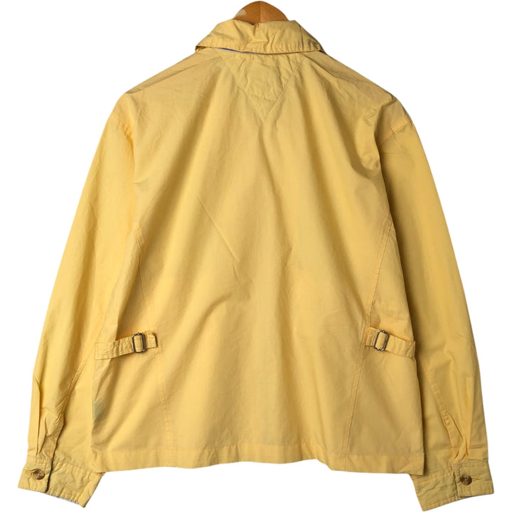 90s~ Tommy Hilfiger Swing Top Sports Jacket Men's M Size Vintage cotton yellow type Vintage Second Hand