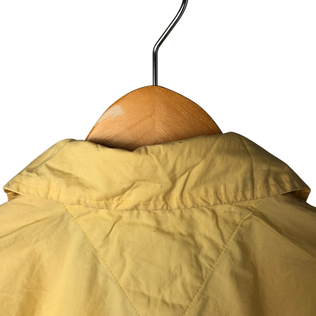 90s~ Tommy Hilfiger Swing Top Sports Jacket Men's M Size Vintage cotton yellow type Vintage Second Hand