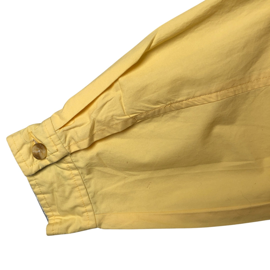 90s~ Tommy Hilfiger Swing Top Sports Jacket Men's M Size Vintage cotton yellow type Vintage Second Hand
