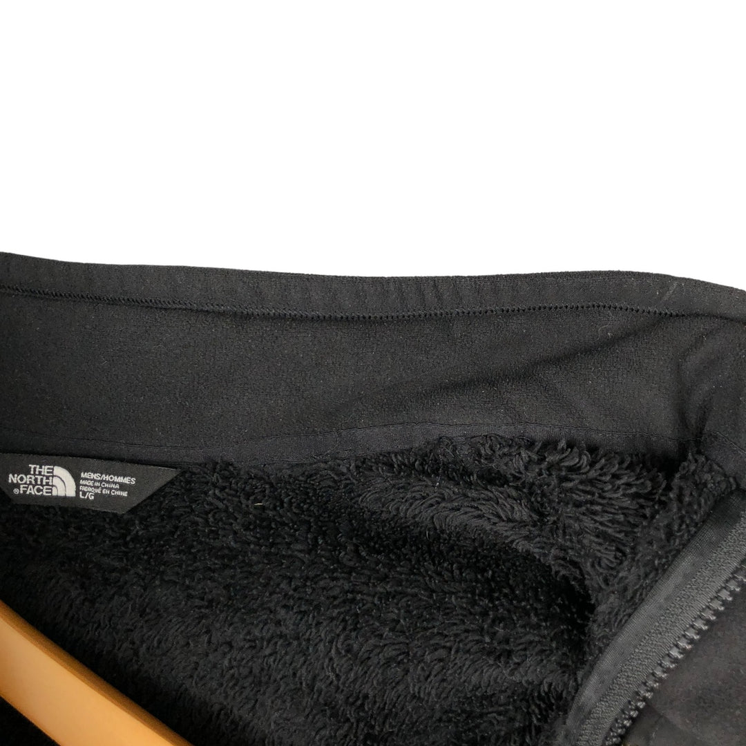 THE NORTH FACE Fleece Jacket, Men's Size L polyester black type Vintage Second Hand