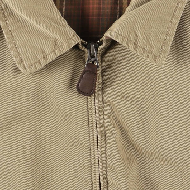 Ralph Lauren POLO by Ralph Lauren Swing Top Sports Jacket Men's L size cotton Beige type Vintage Second Hand