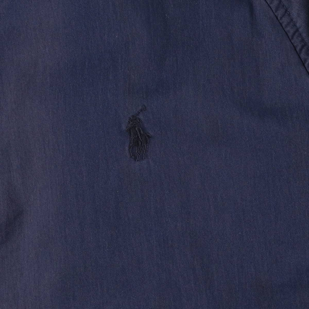 Ralph Lauren POLO GOLF Harrington Jacket Swing Top Men's L size cotton navy blue type Vintage Second Hand