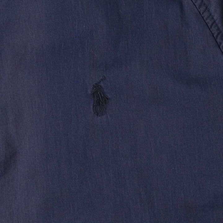 Ralph Lauren POLO GOLF Harrington Jacket Swing Top Men's L size cotton navy blue type Vintage Second Hand