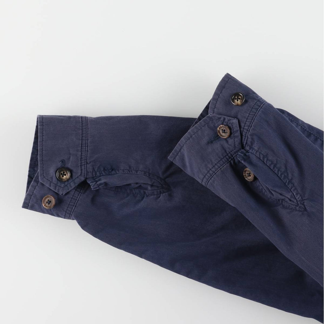 Ralph Lauren POLO GOLF Harrington Jacket Swing Top Men's L size cotton navy blue type Vintage Second Hand