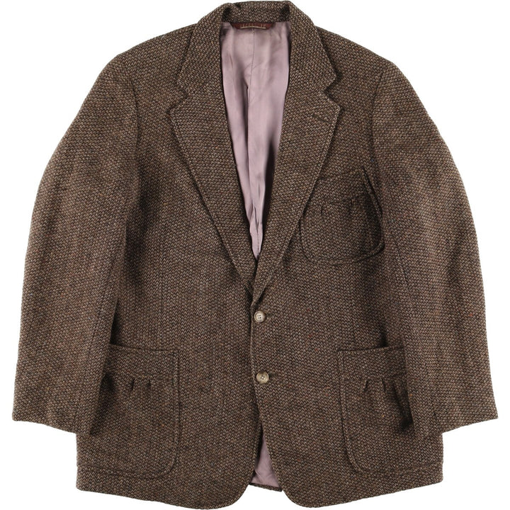 Nordstrom Color Nep Tailored Jacket Men's M size unclear brown type Vintage Second Hand