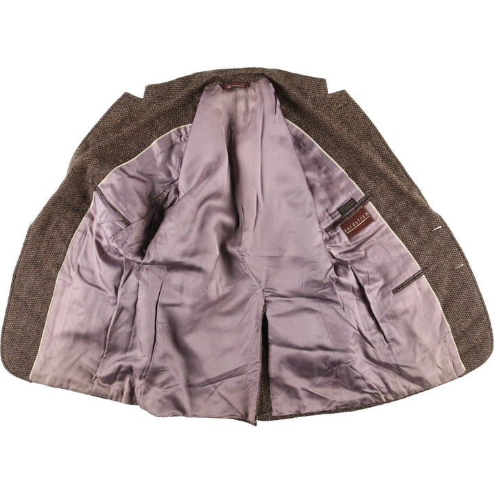 Nordstrom Color Nep Tailored Jacket Men's M size unclear brown type Vintage Second Hand