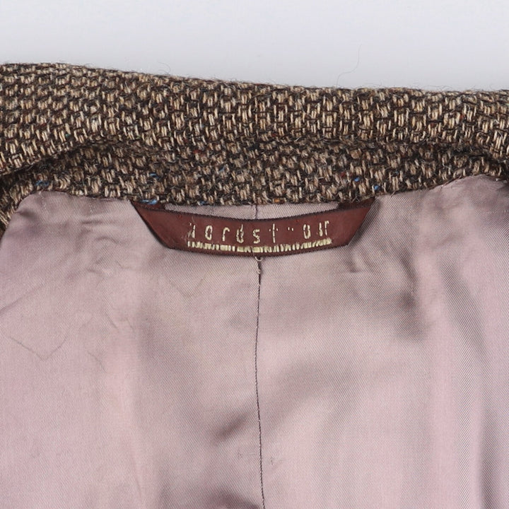 Nordstrom Color Nep Tailored Jacket Men's M size unclear brown type Vintage Second Hand
