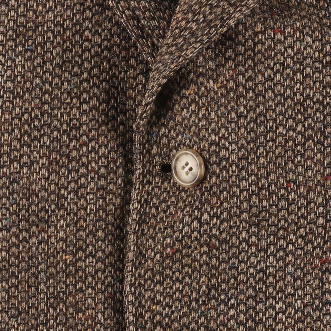 Nordstrom Color Nep Tailored Jacket Men's M size unclear brown type Vintage Second Hand