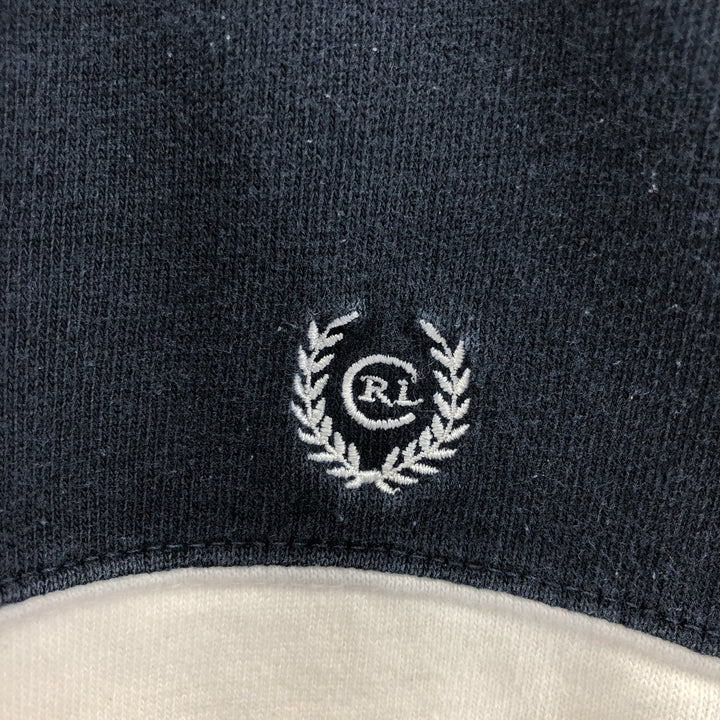 90'S Ralph Lauren CHAPS short sleeve striped polo shirt men's size M vintage cotton navy blue type Vintage Second Hand