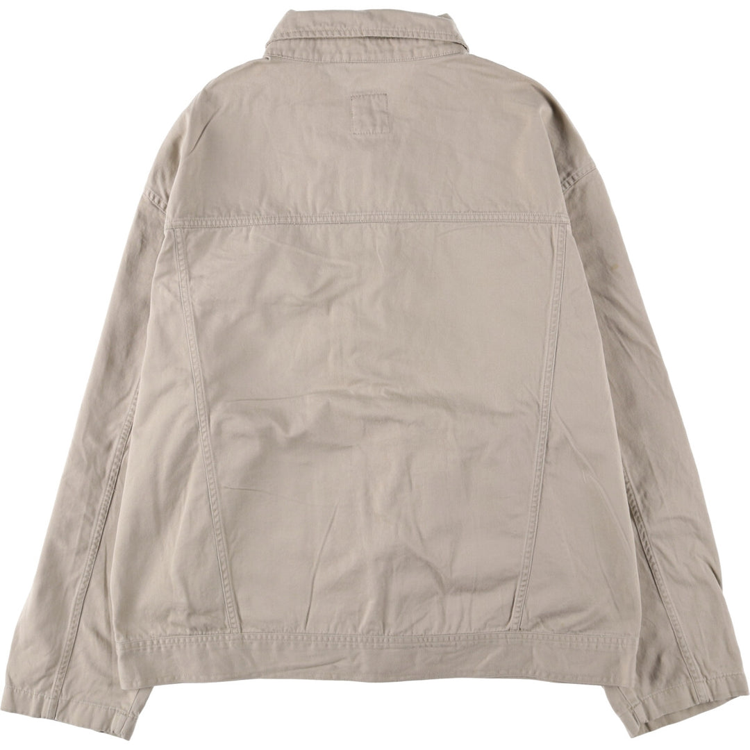90'S Ralph Lauren CHAPS cotton jacket, men's XL size, vintage cotton Beige type Vintage Second Hand