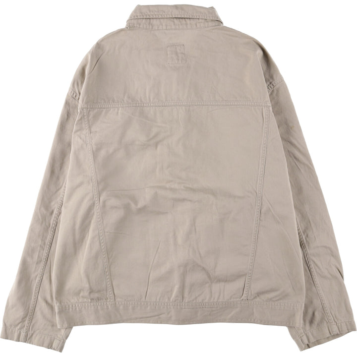 90'S Ralph Lauren CHAPS cotton jacket, men's XL size, vintage cotton Beige type Vintage Second Hand