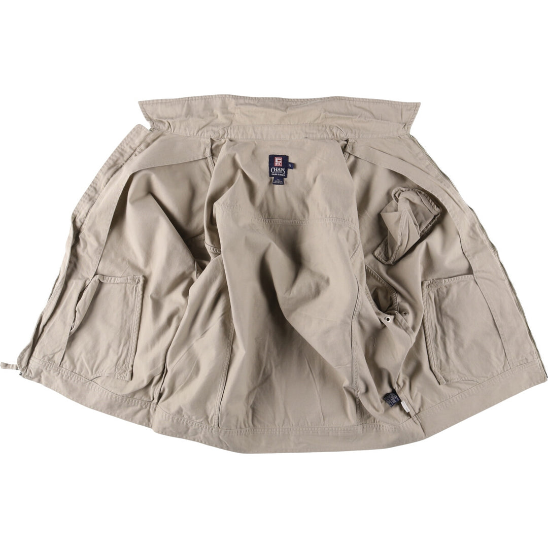 90'S Ralph Lauren CHAPS cotton jacket, men's XL size, vintage cotton Beige type Vintage Second Hand