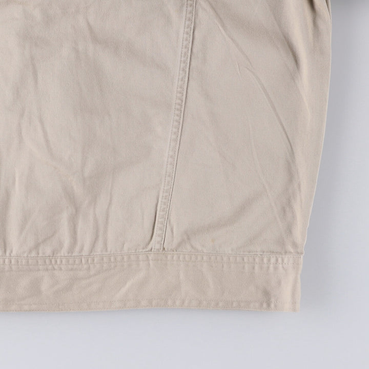 90'S Ralph Lauren CHAPS cotton jacket, men's XL size, vintage cotton Beige type Vintage Second Hand