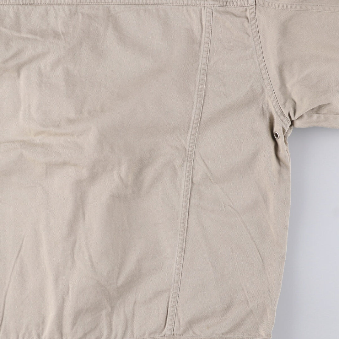 90'S Ralph Lauren CHAPS cotton jacket, men's XL size, vintage cotton Beige type Vintage Second Hand
