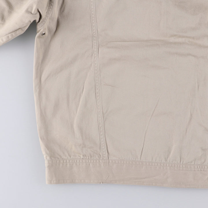 90'S Ralph Lauren CHAPS cotton jacket, men's XL size, vintage cotton Beige type Vintage Second Hand