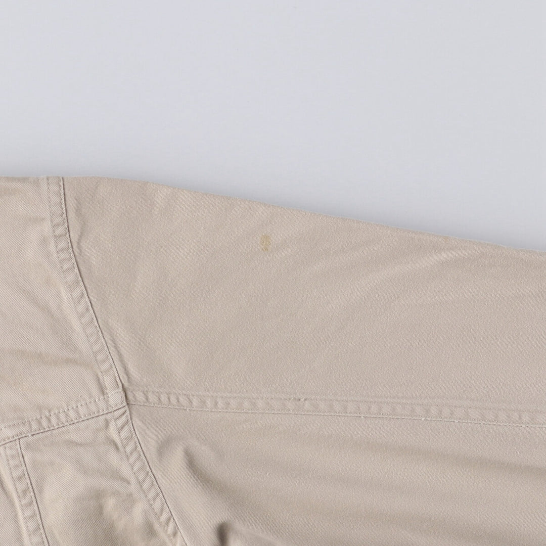 90'S Ralph Lauren CHAPS cotton jacket, men's XL size, vintage cotton Beige type Vintage Second Hand