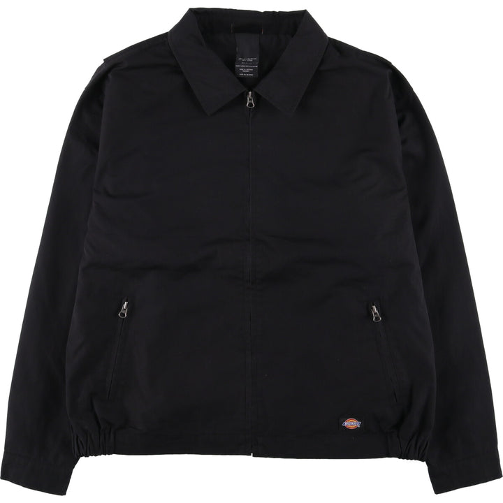 Dickies Work Jacket Men's Size L polyester black type Vintage Second Hand