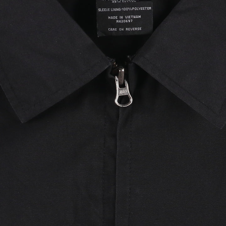 Dickies Work Jacket Men's Size L polyester black type Vintage Second Hand