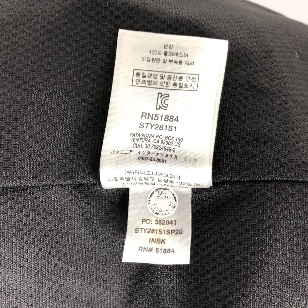 Patagonia Men's Baggies Jacket 28151SP20 Nylon Blouson Men's M Size Nylon Charcoal Vintage Second Hand