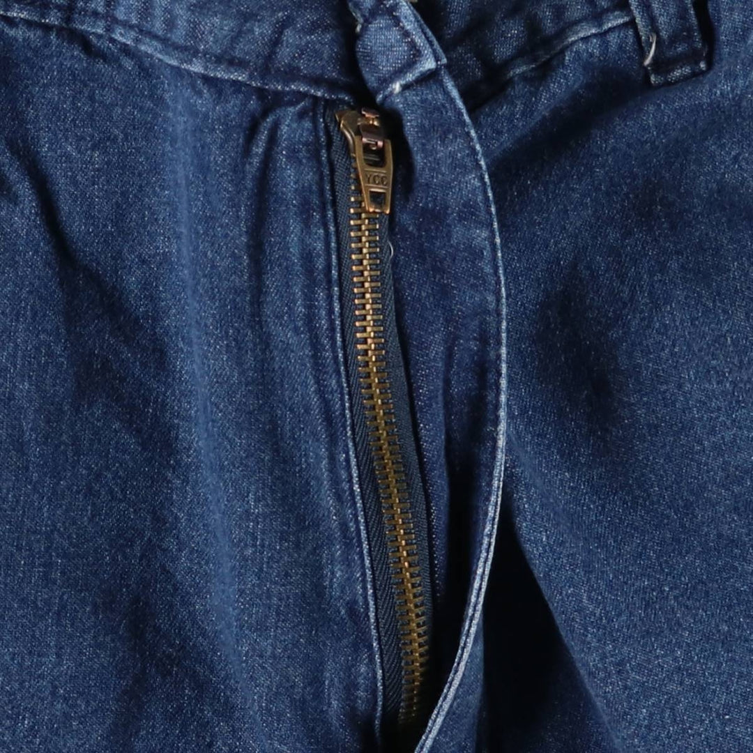 Haggar Men's Straight Denim Cargo Pants, Size W34 cotton blue type Vintage Second Hand