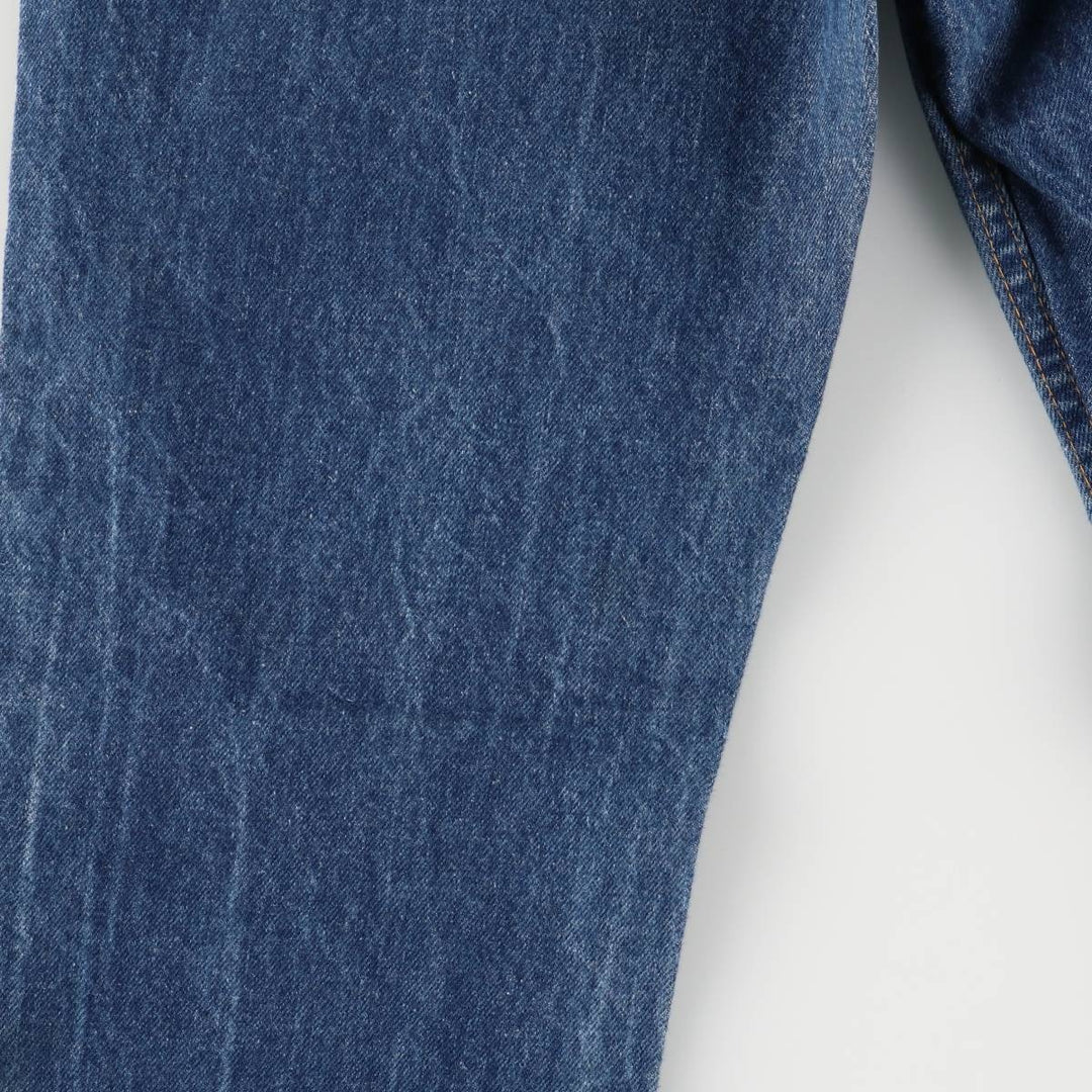 Vintage men's flared denim pants, size W30 cotton blue type Vintage Second Hand