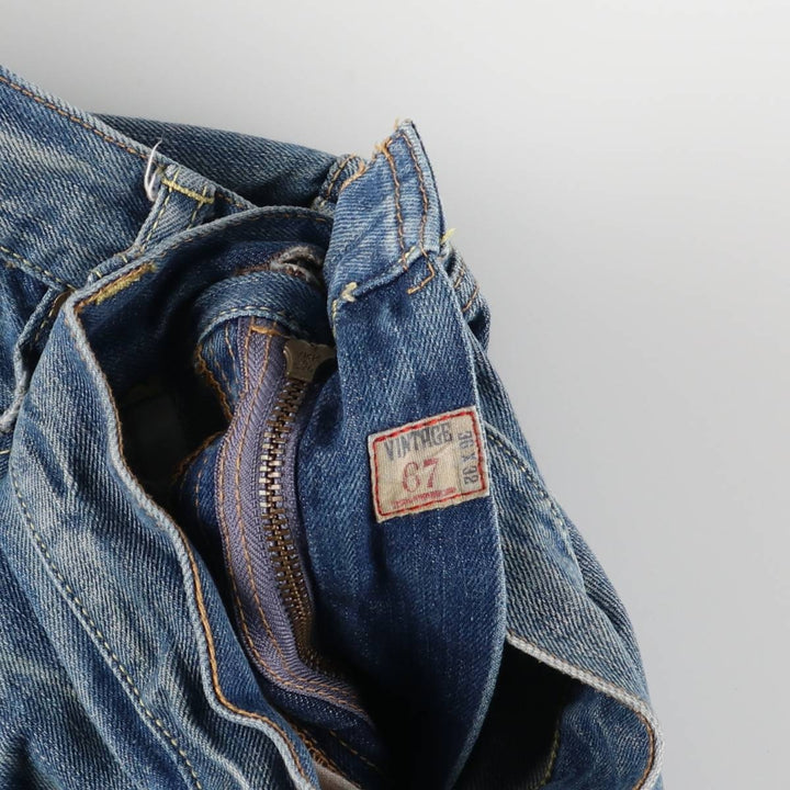 Ralph Lauren POLO RALPH LAUREN straight denim pants for men, W36 equivalent cotton blue type Vintage Second Hand