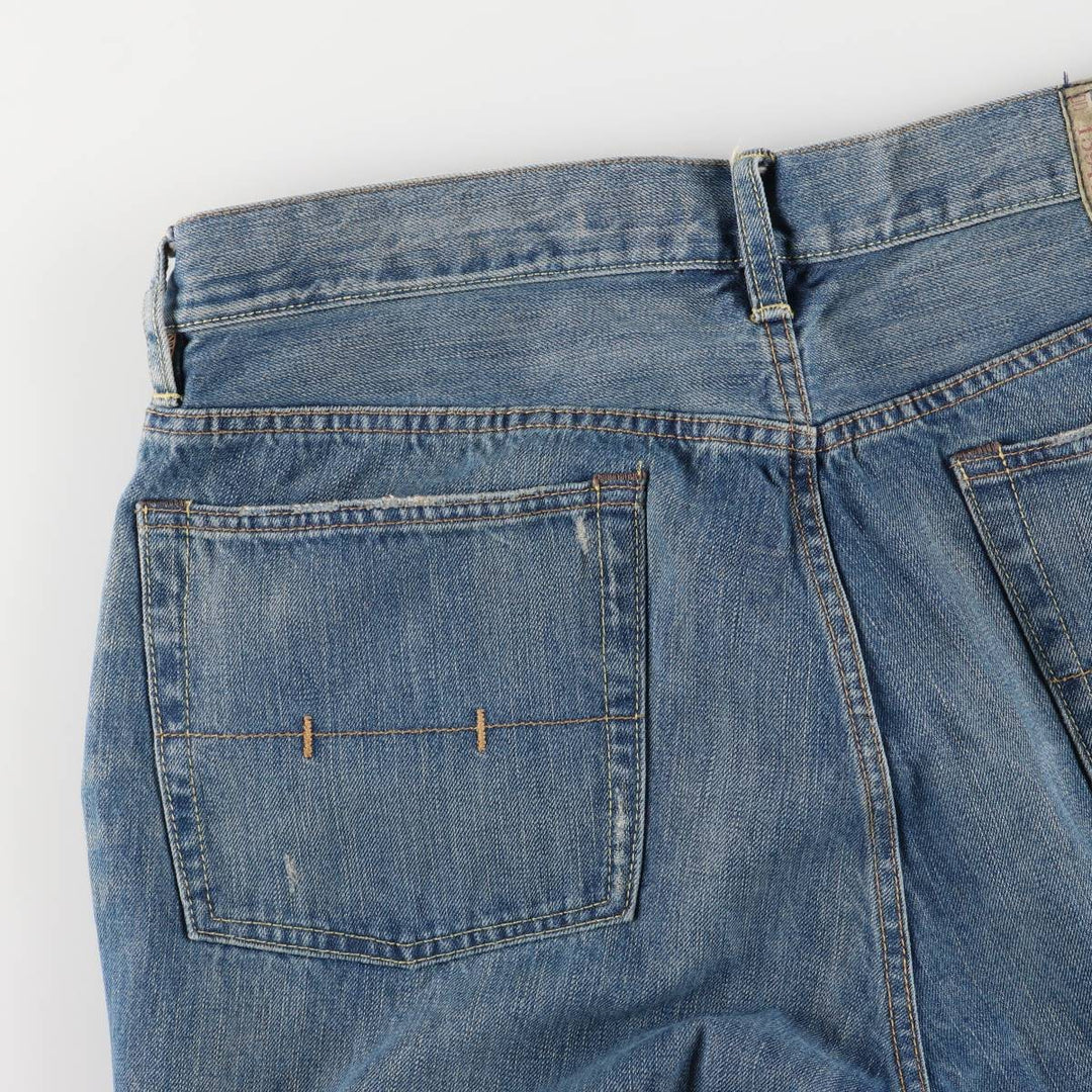 Ralph Lauren POLO RALPH LAUREN straight denim pants for men, W36 equivalent cotton blue type Vintage Second Hand