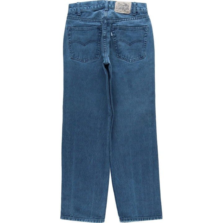 Levi's SILVER TAB Relaxed Tapered Denim Pants, Women's Size L (W28 equivalent) cotton blue type Vintage Second Hand