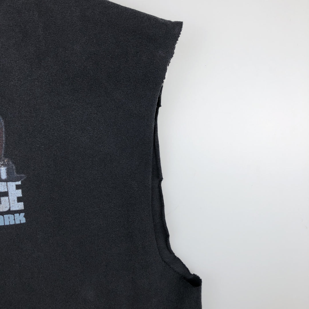 2000'S Murina Our Lady Peace Sleeveless Cut-Off Band T-Shirt, Made in USA, Men's Size M (approx.) cotton black type Vintage Second Hand