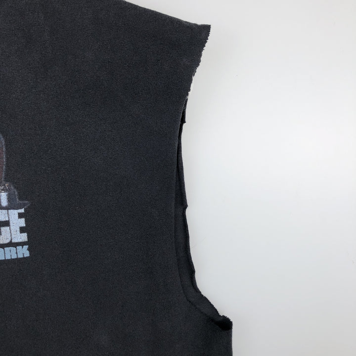2000'S Murina Our Lady Peace Sleeveless Cut-Off Band T-Shirt, Made in USA, Men's Size M (approx.) cotton black type Vintage Second Hand