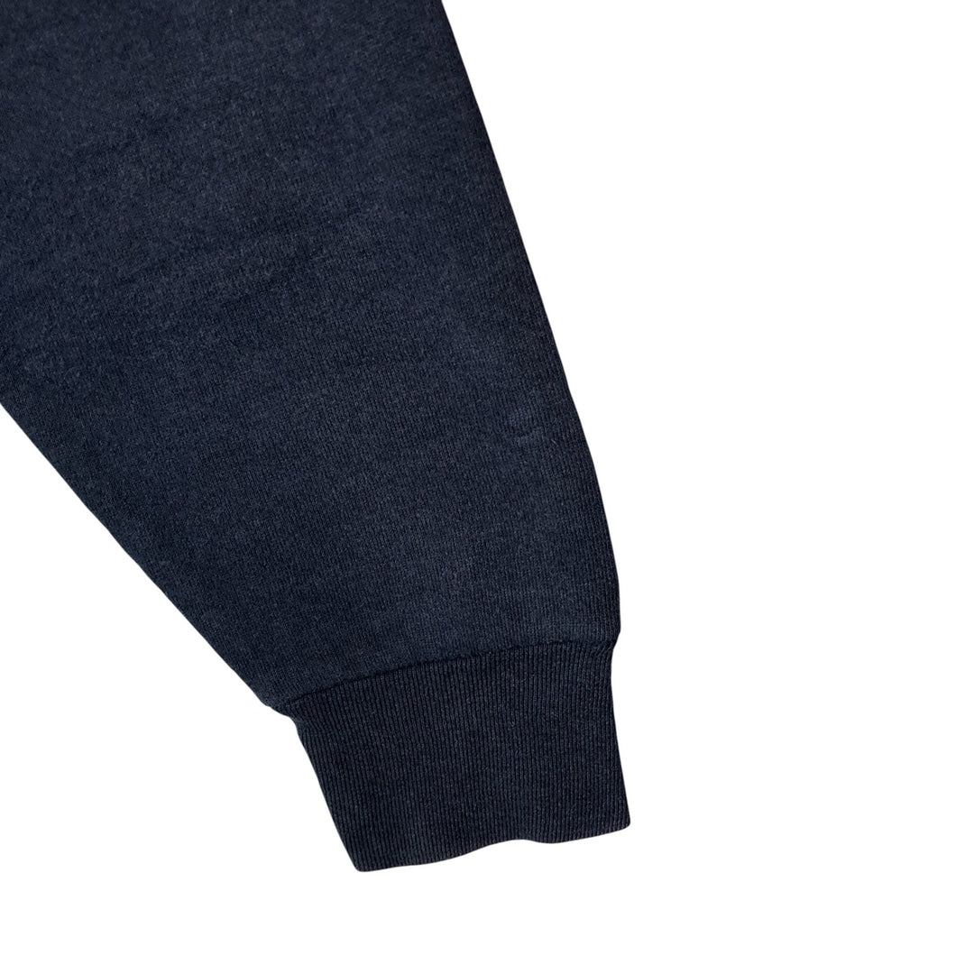 Vintage plain blank sweatshirt, made in the USA, men's size L unclear navy blue type Vintage Second Hand