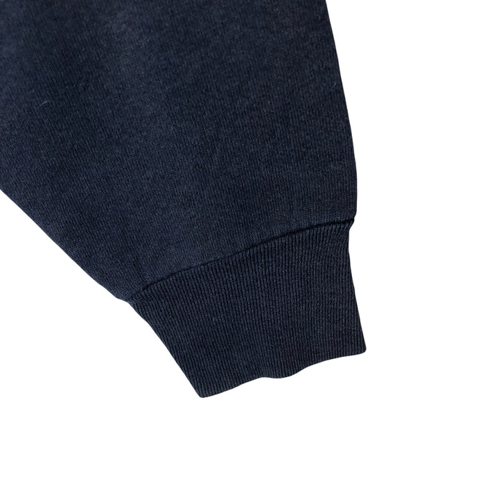 Vintage plain blank sweatshirt, made in the USA, men's size L unclear navy blue type Vintage Second Hand