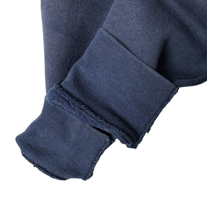 Vintage plain blank sweatshirt, made in the USA, men's size L unclear navy blue type Vintage Second Hand