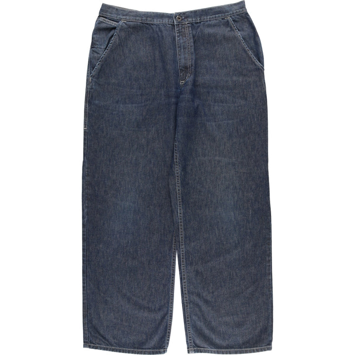 GAP GAP JEANS Men's Straight Denim Pants, Size W35, Vintage cotton blue type Vintage Second Hand