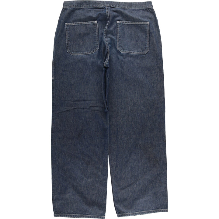GAP GAP JEANS Men's Straight Denim Pants, Size W35, Vintage cotton blue type Vintage Second Hand