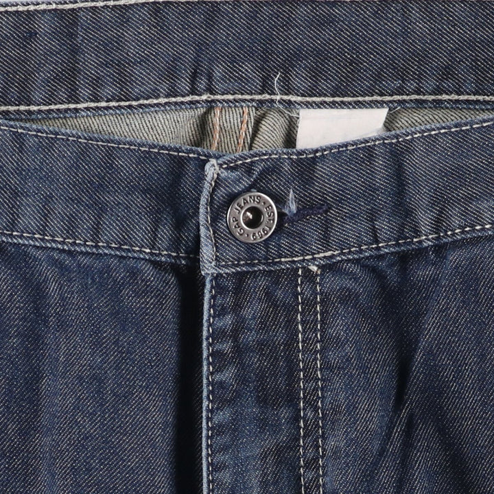 GAP GAP JEANS Men's Straight Denim Pants, Size W35, Vintage cotton blue type Vintage Second Hand