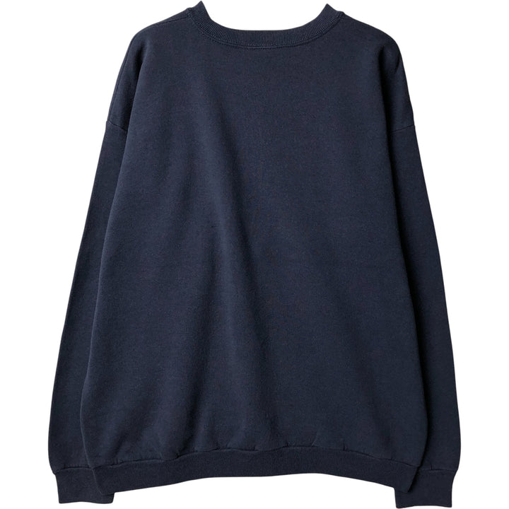 Vintage 90'S Lee Cotton Blend sweatshirt, Made in USA, Men's XL cotton navy blue type Vintage Second Hand