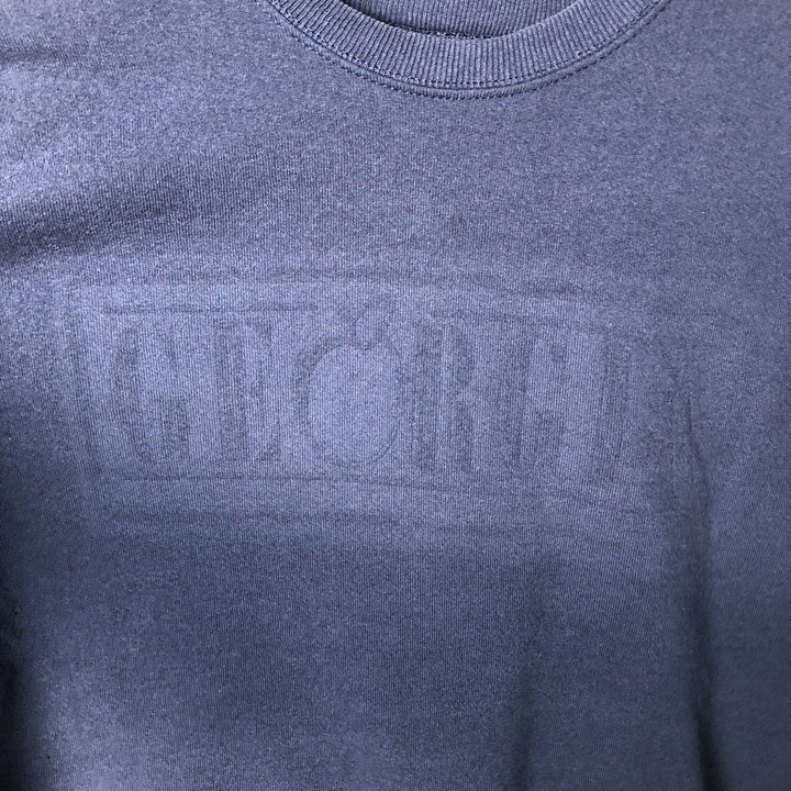 Vintage 90'S Lee Cotton Blend sweatshirt, Made in USA, Men's XL cotton navy blue type Vintage Second Hand