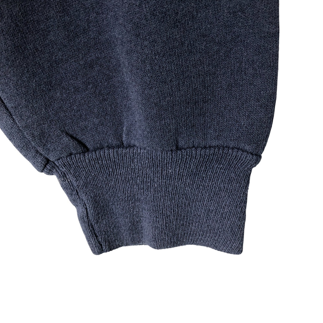 Vintage 90'S Lee Cotton Blend sweatshirt, Made in USA, Men's XL cotton navy blue type Vintage Second Hand