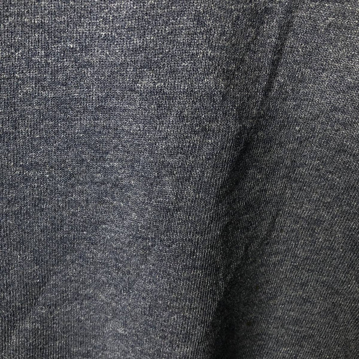 90'S Russell plain blank sweatshirt, sweatshirt, men's XXL size, vintage polyester navy blue type Vintage Second Hand
