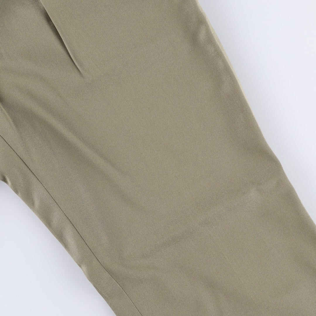 Ralph Lauren POLO by Ralph Lauren Two-pleat slacks pants for men, size W34 unclear Beige type Vintage Second Hand