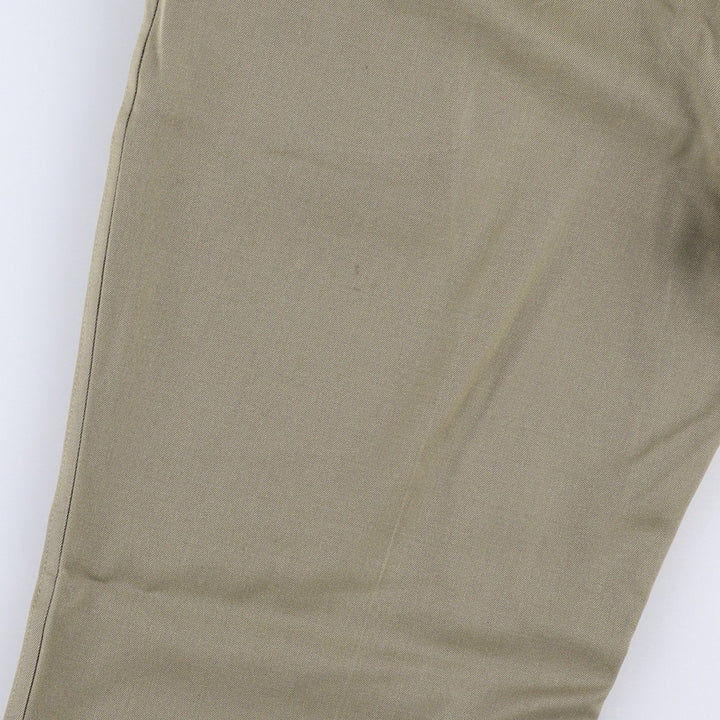 Ralph Lauren POLO by Ralph Lauren Two-pleat slacks pants for men, size W34 unclear Beige type Vintage Second Hand