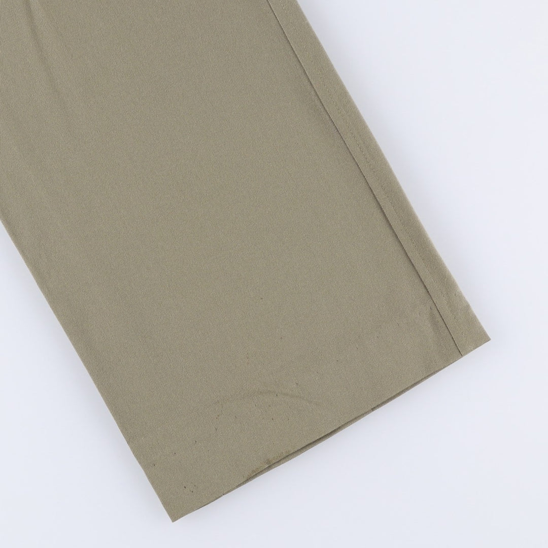Ralph Lauren POLO by Ralph Lauren Two-pleat slacks pants for men, size W34 unclear Beige type Vintage Second Hand