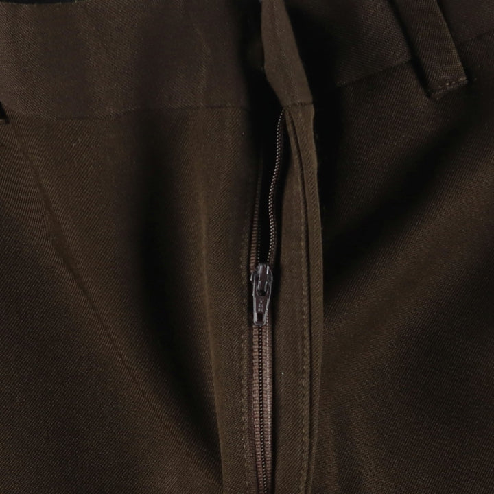 Vintage 1970'S JCPenney Comfort Slacks, Men's Size W33 unclear brown type Vintage Second Hand
