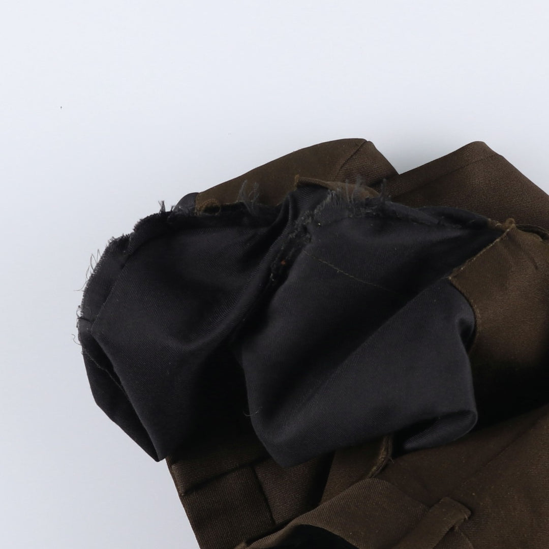 Vintage 1970'S JCPenney Comfort Slacks, Men's Size W33 unclear brown type Vintage Second Hand