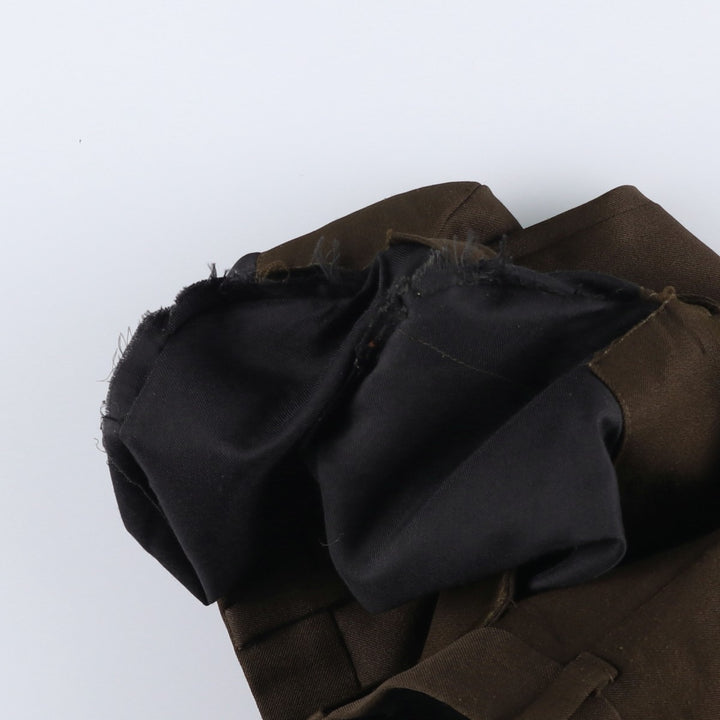 Vintage 1970'S JCPenney Comfort Slacks, Men's Size W33 unclear brown type Vintage Second Hand