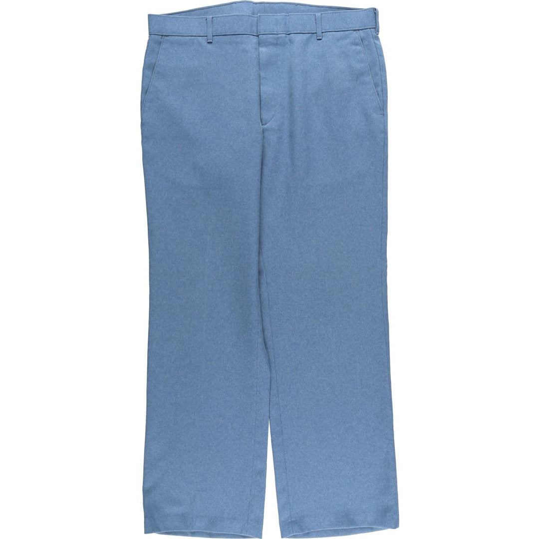 Vintage 1980'S Levi's Action Slacks, Made in USA, Men's, Size W35 unclear Blue type light blue Vintage Second Hand