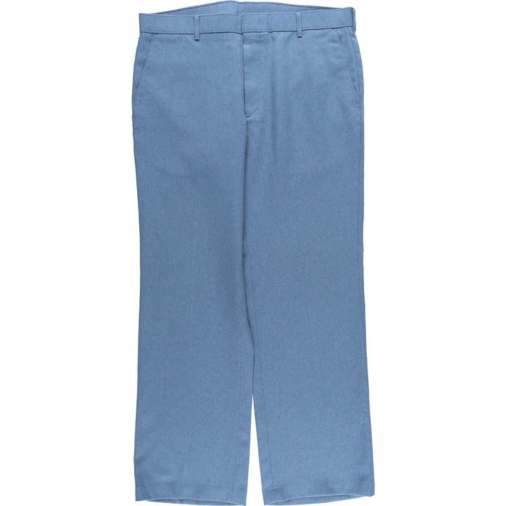 Vintage 1980'S Levi's Action Slacks, Made in USA, Men's, Size W35 unclear Blue type light blue Vintage Second Hand