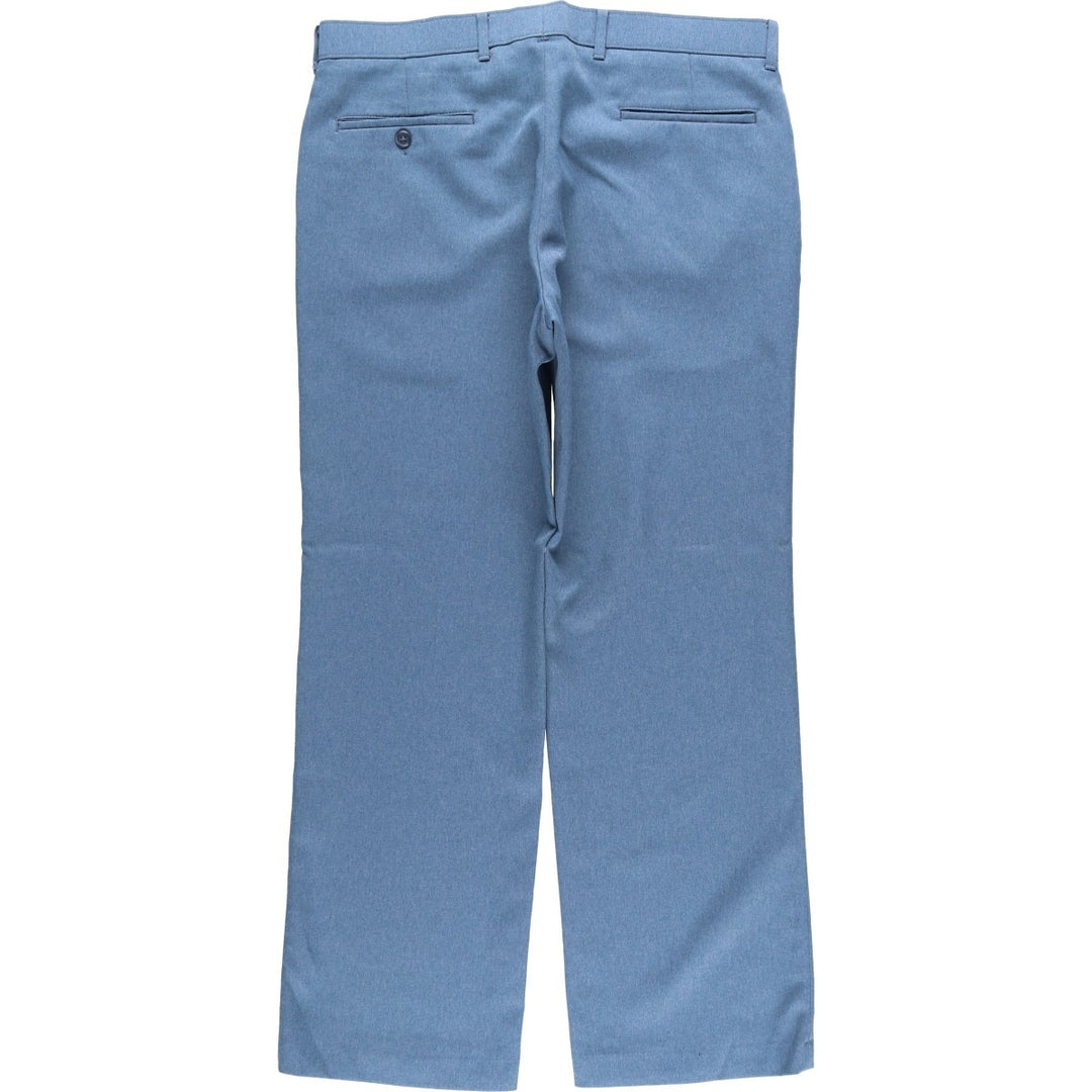 Vintage 1980'S Levi's Action Slacks, Made in USA, Men's, Size W35 unclear Blue type light blue Vintage Second Hand